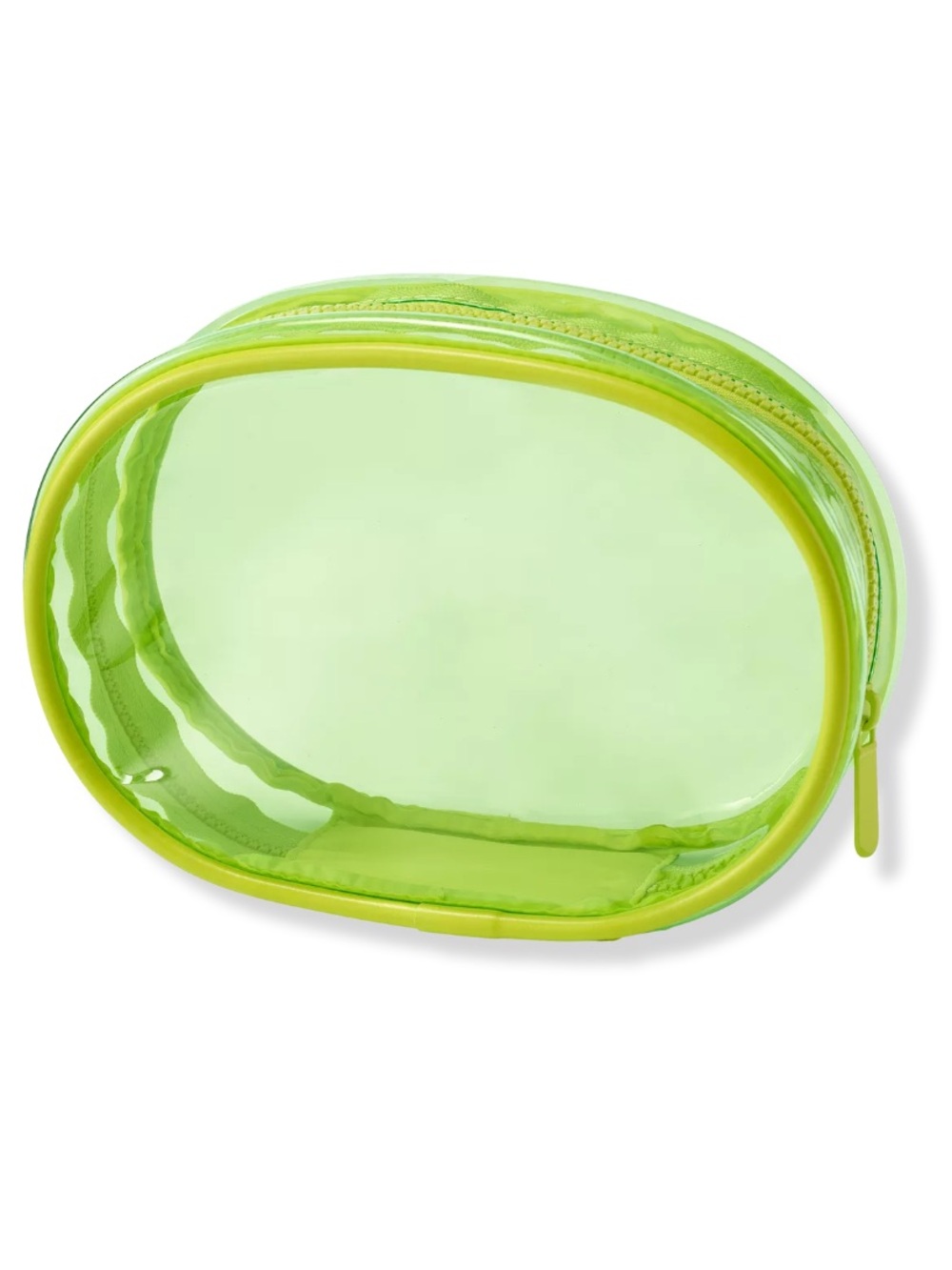 Line Green Zip-around Makeup Case 💚🍋🟩